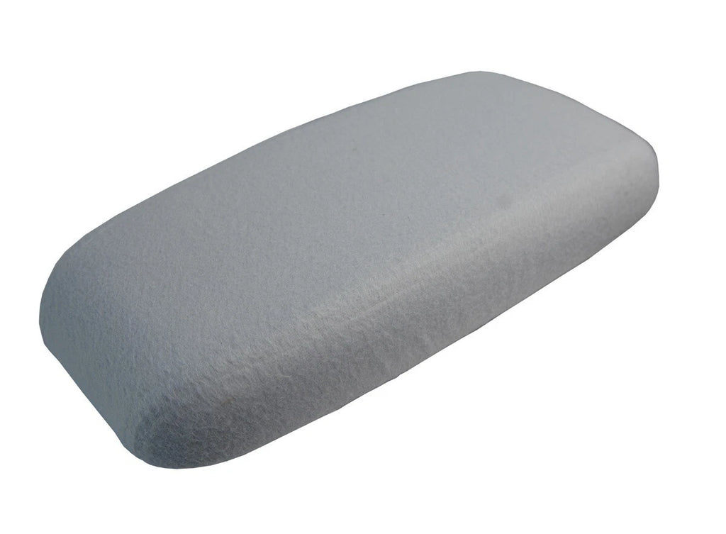 Fleece Console Lid Bucket Seat Cover for Toyota Tacoma (2001–2004) Gray