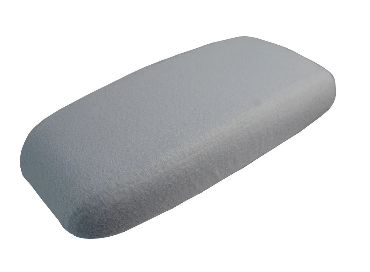 Fleece Console Lid Bucket Seat Cover for Toyota Tacoma (2001–2004) Gray