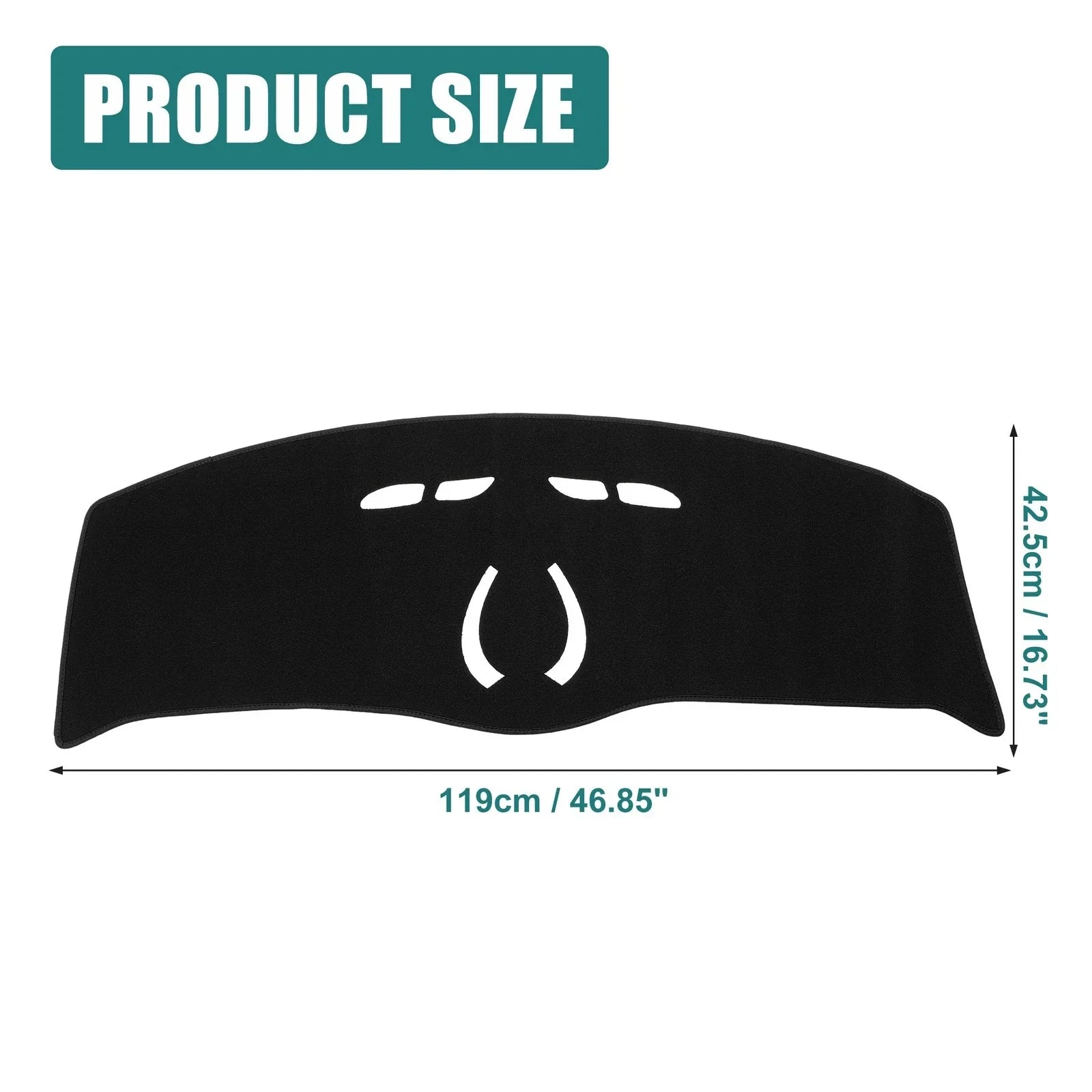 Dashboard Cover Polyester Silicone Non Slip Mat for BMW MINI F55