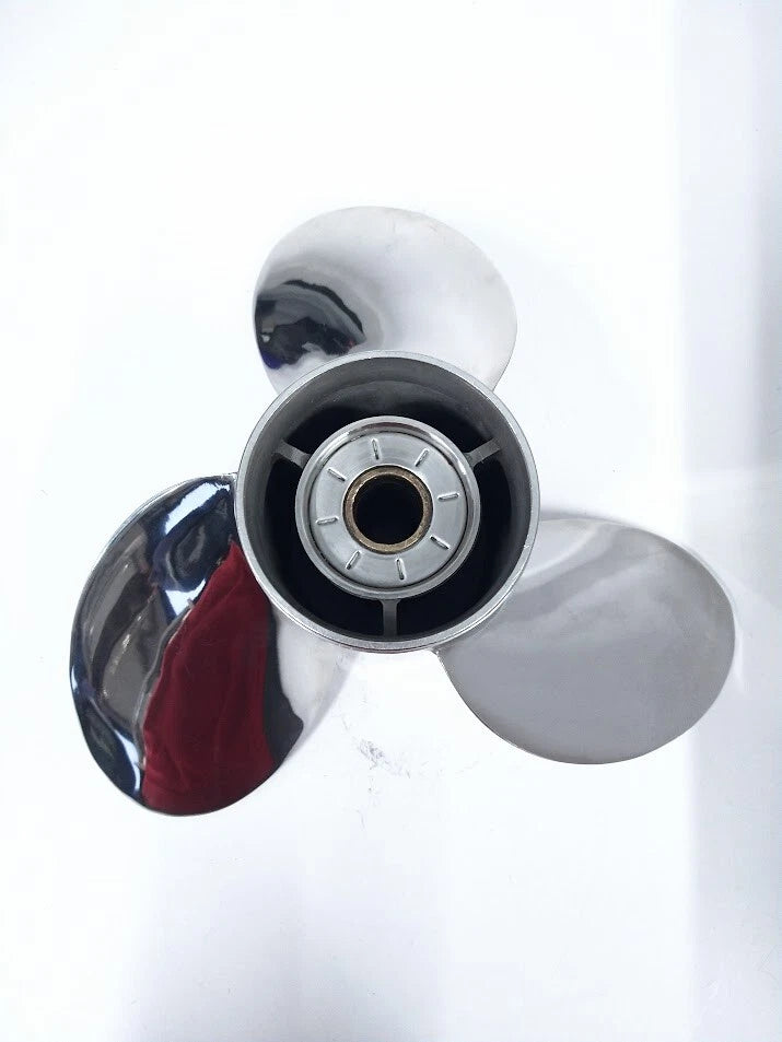 3X 15 x 21 Stainless Steel Rebel Propeller for Evinrude Johnson (LH)