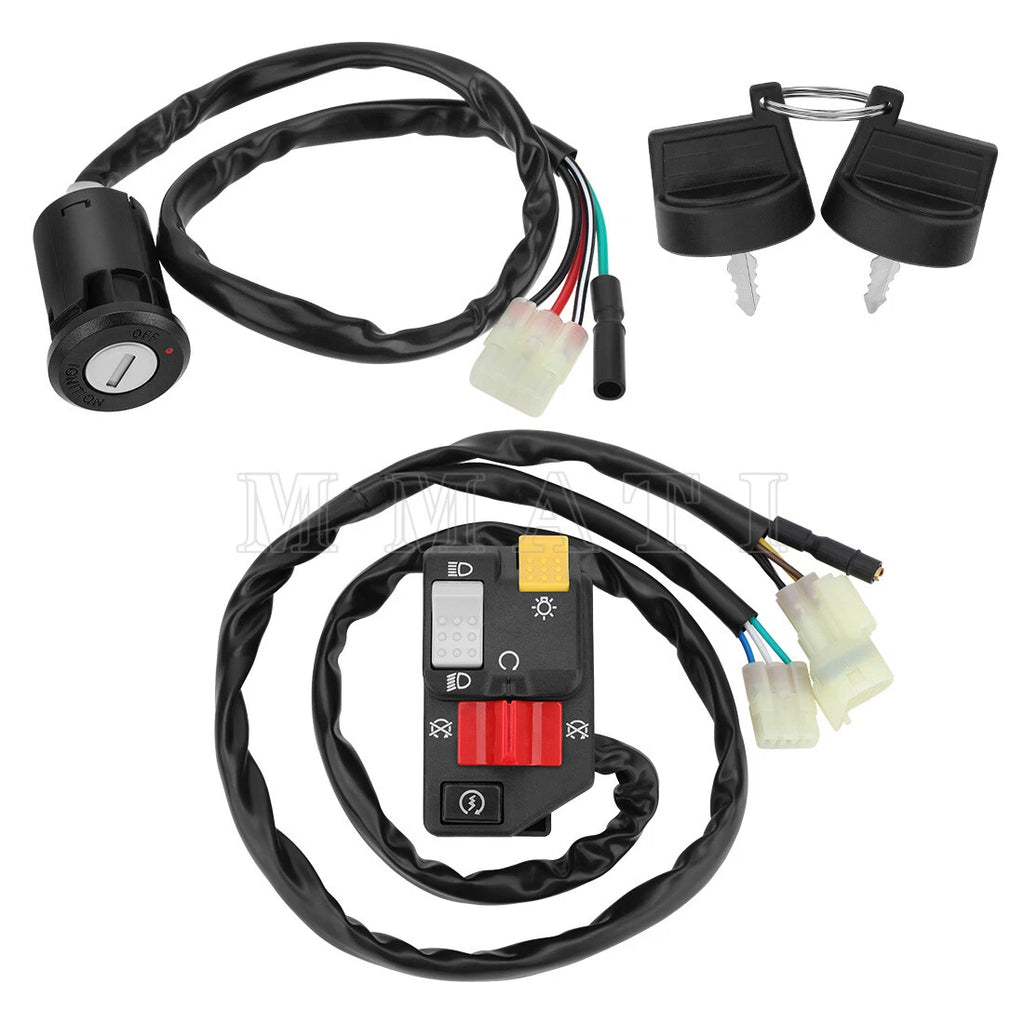 Start Stop Switch & Key Switch for Honda Sportrax 250 TRX250EX (2006–2007)