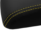 Console Lid Pull Over Cover Leather for Chevrolet Camaro (1997–2002) Yellow Stitch