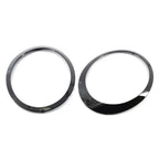 Glossy Black Headlight Trim Rings for Mini Cooper R55 R56 R57 R58 R59 (2007-2015)