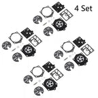 Set of 4 Carburetor Repair Kits for Husqvarna 44 140S 240S 444 Walbro K10-HDC