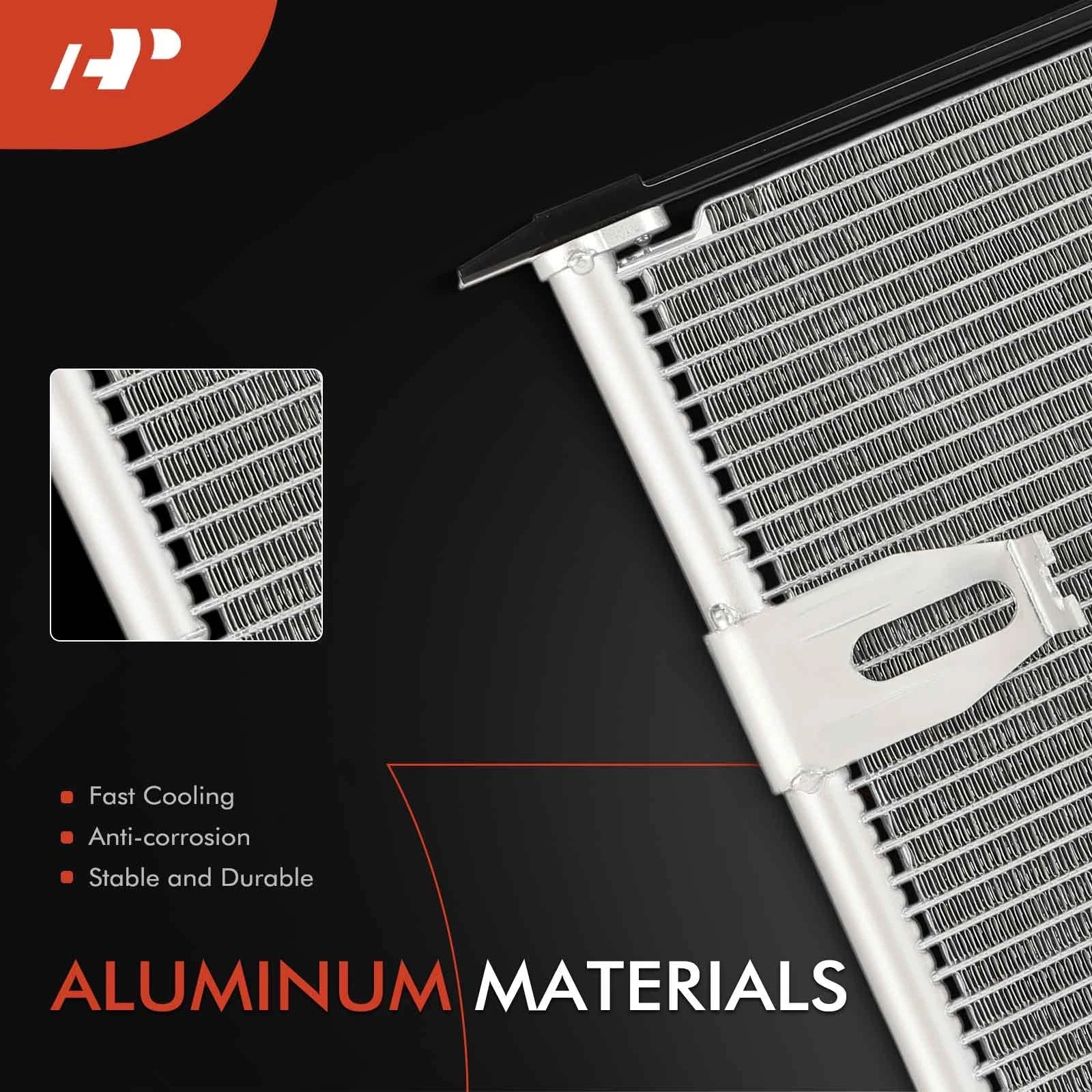 A/C Condenser with Bracket for BMW E34 M5 (1991-1993)