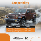 Front Upper & Lower Control Arms for Jeep Gladiator Wrangler (2018-2023)