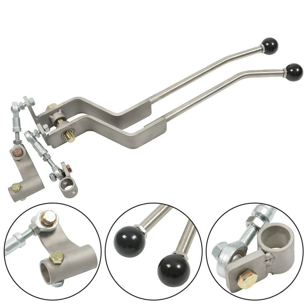 Stainless Twin-Stick Shifter for GM Transfer Case (NP205)