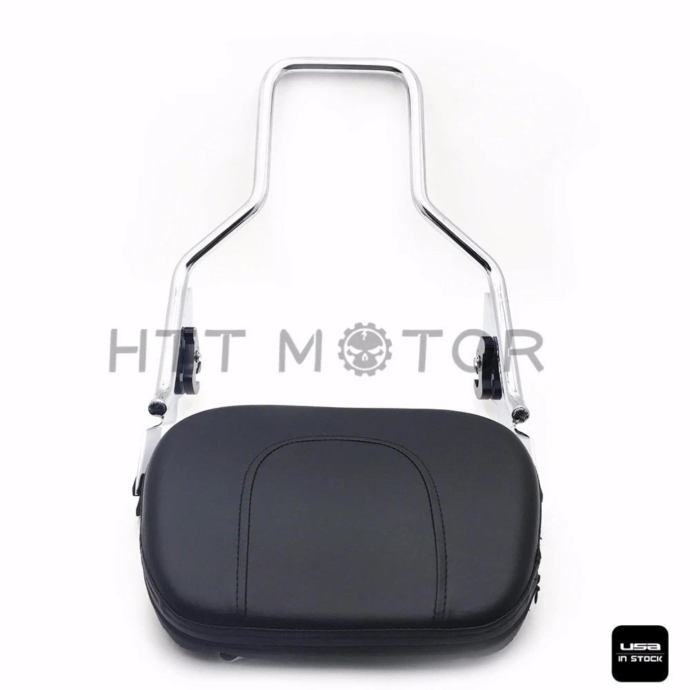 Detachable Backrest Sissy Bar for Harley Touring Street Glide Road King (2009–2020)