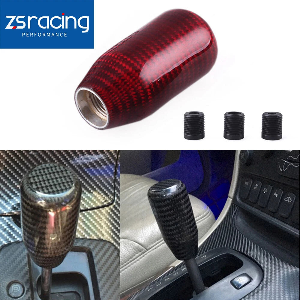 Carbon Fiber Manual Gear Shift Knob for Universal Fit (2010–2023)