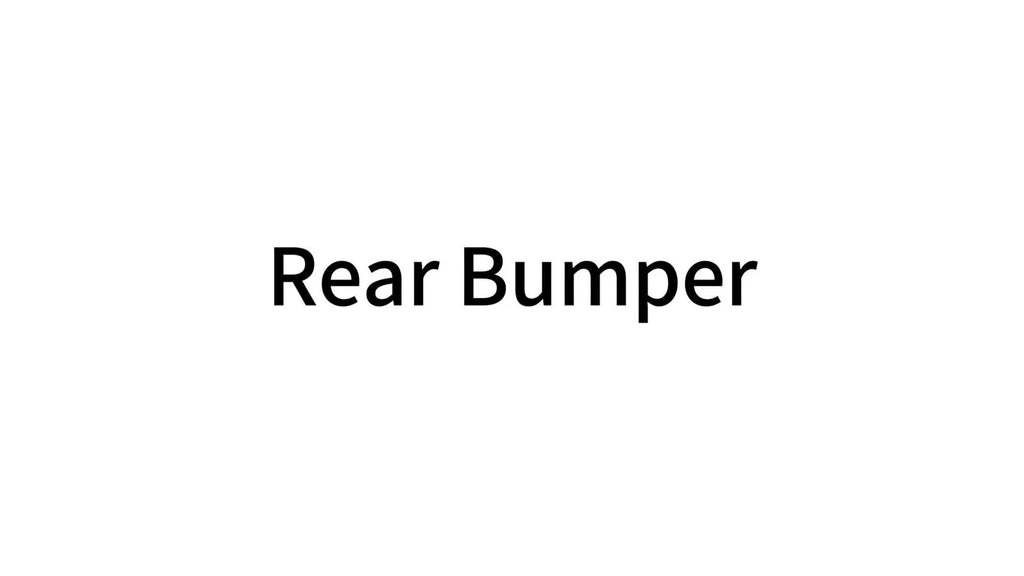 Heavy-Duty Rear Bumper w/ Sensor Hole for Silverado & GMC Sierra 1500 (2007–2018)