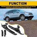 Set of 4 Headlight Bracket Mounts for Honda CR-V (2007–2011)