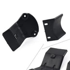 Mud Flaps Kit for Yamaha PW 50 (1980–2023) - ABS Plastic, Black