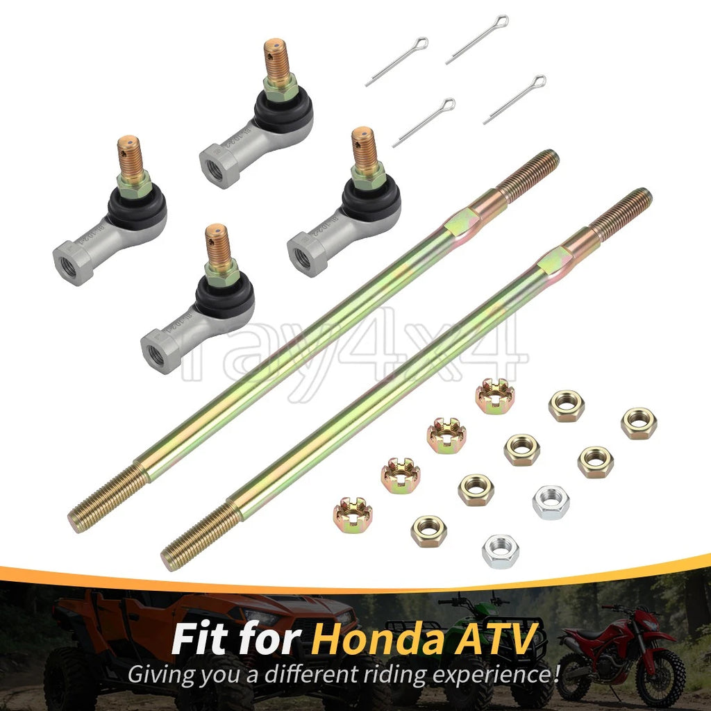Set of 2 Tie Rod Ends for Honda Sportrax TRX90 TRX90EX TRX90X TRX125 (1990–2023)