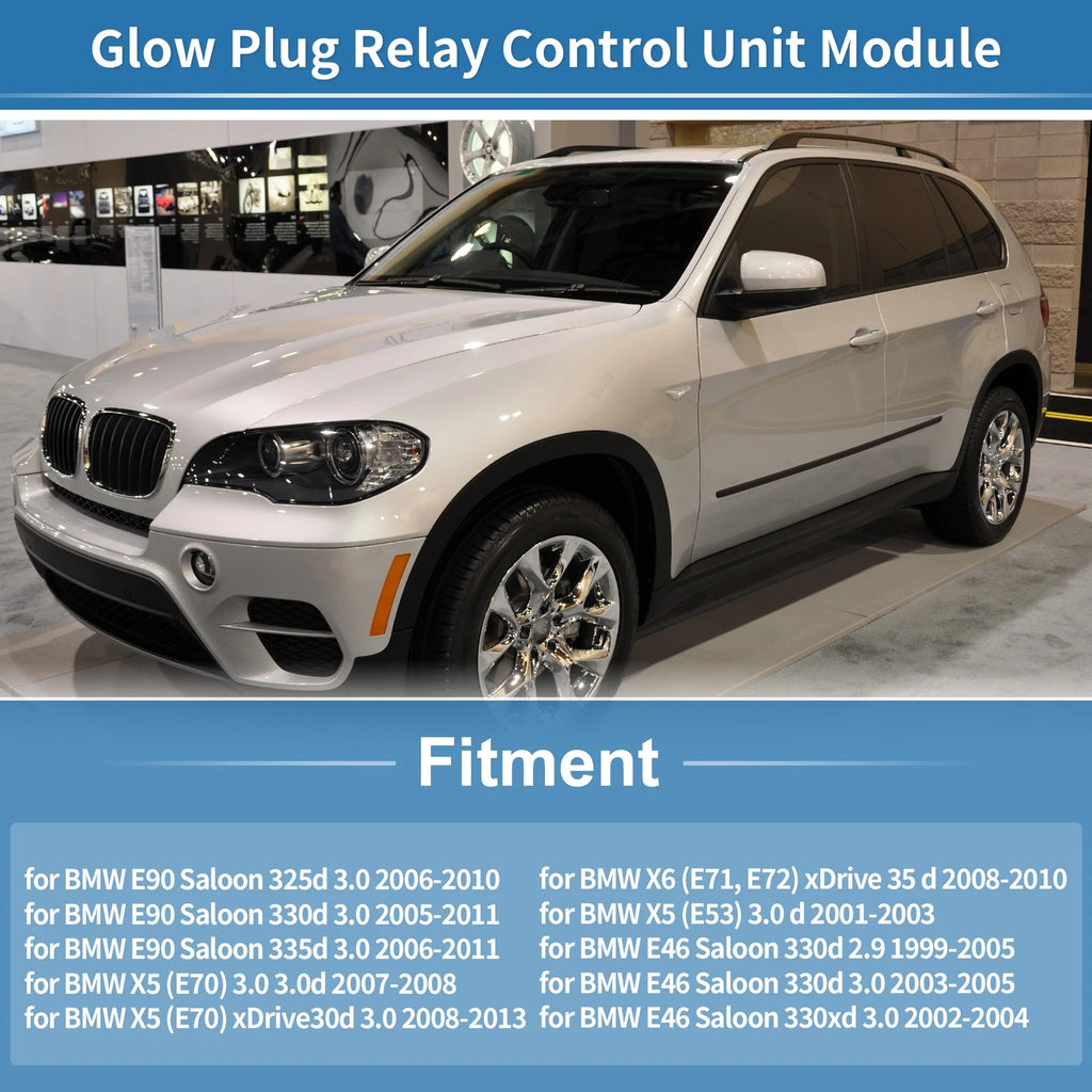 Glow Plug Relay Control Module No.12217788327 for BMW E90 325d 335d (2006–2010)