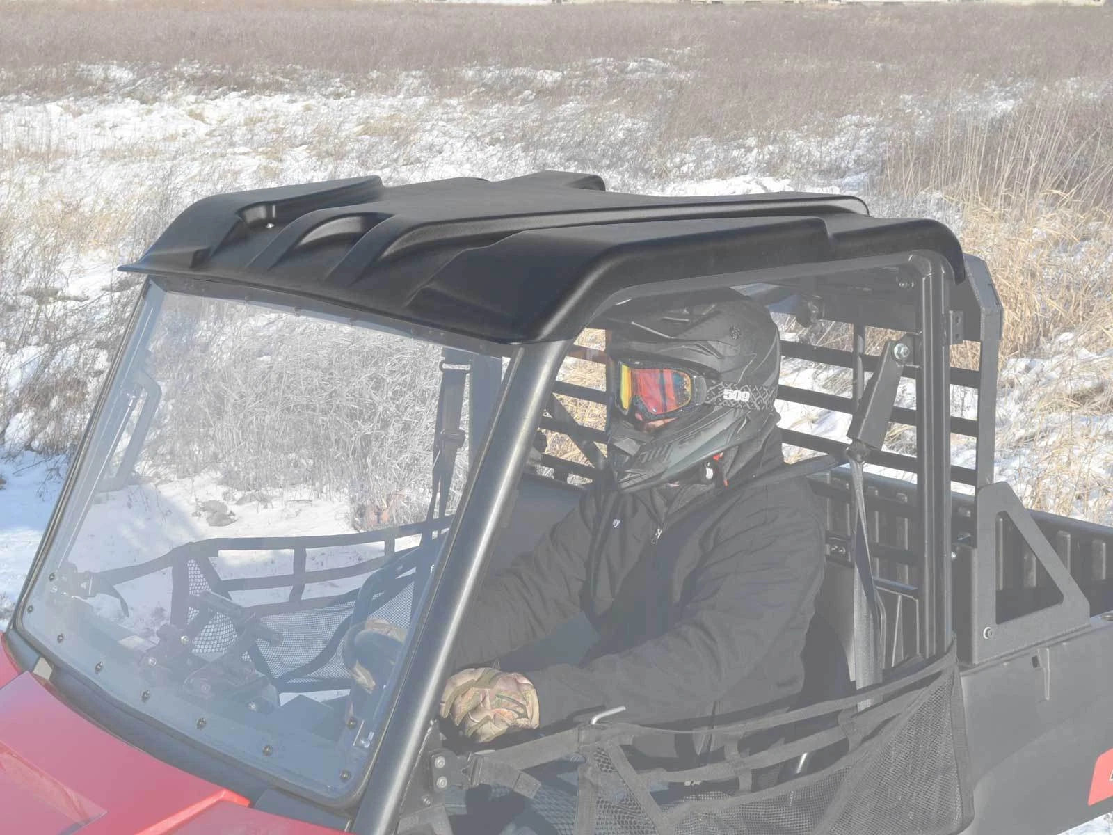 SuperATV Heavy Duty Plastic Roof for Polaris Ranger Midsize (2015–2023)