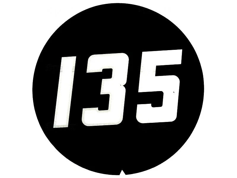 Decal for Massey Ferguson 135 Tractors (1955–1975)
