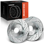 Drilled Brake Rotors for Ford Focus (2008–2011)
