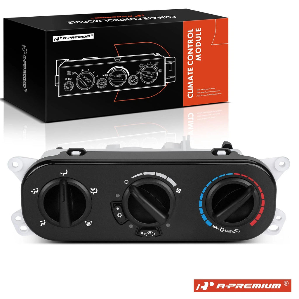 A/C Control Panel for Jeep Wrangler JL (2018–2023)