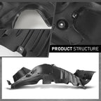 Front Right Fender Liner for Mercedes-Benz E350 E400 E550 (2014–2017)