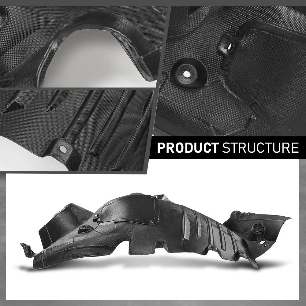 Front Right Fender Liner for Mercedes-Benz E350 E400 E550 (2014–2017)