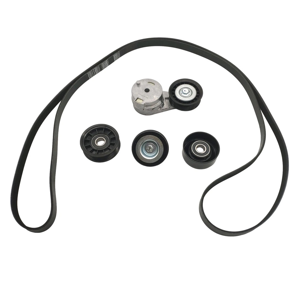 Serpentine Belt Tensioner Pulley Kit for Chevy Malibu Impala (2008–2012)