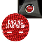 Red Engine Start Stop Button Trim for Cadillac XTS XT5 CT6 SRX CTS (2013-2020)