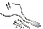Dual Exhaust Muffler 2.5" for Nissan Titan (2004–2006) - 2 Chamber, Clamp On Tip