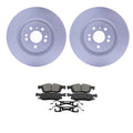 Front Rotors & Bosch QuietCast Ceramic Brake Pads Kit for X166 GL350 (2013–2016)