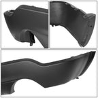 Rear Lower Bumper Valance for Jeep Grand Cherokee WK (2011–2022) Black