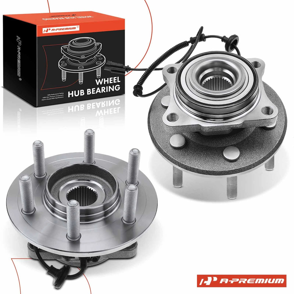 2X Rear Wheel Hub & Bearing Assembly for Ford Expedition Lincoln (2015–2017)