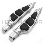 Stiletto Spike Footpegs for Hard-Ball & Boardwalk (Rear) Chrome