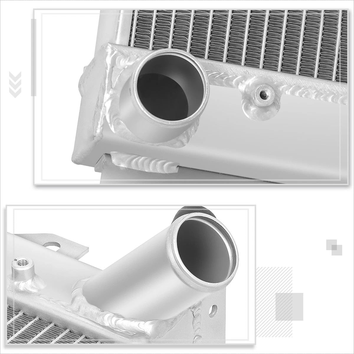Aluminum Core Radiator for Honda Civic Si 2002–2005