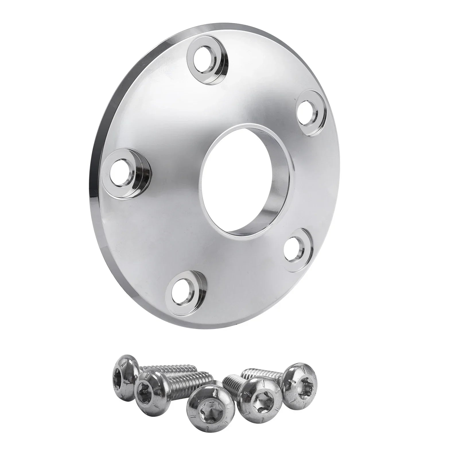 Front Wheel Hub Cap Cover for Harley Street Glide 2008-2024 Chrome