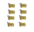 Set of 8 Engine Oil Filters for Mercedes W205 C117 X156 S213 X253 C253