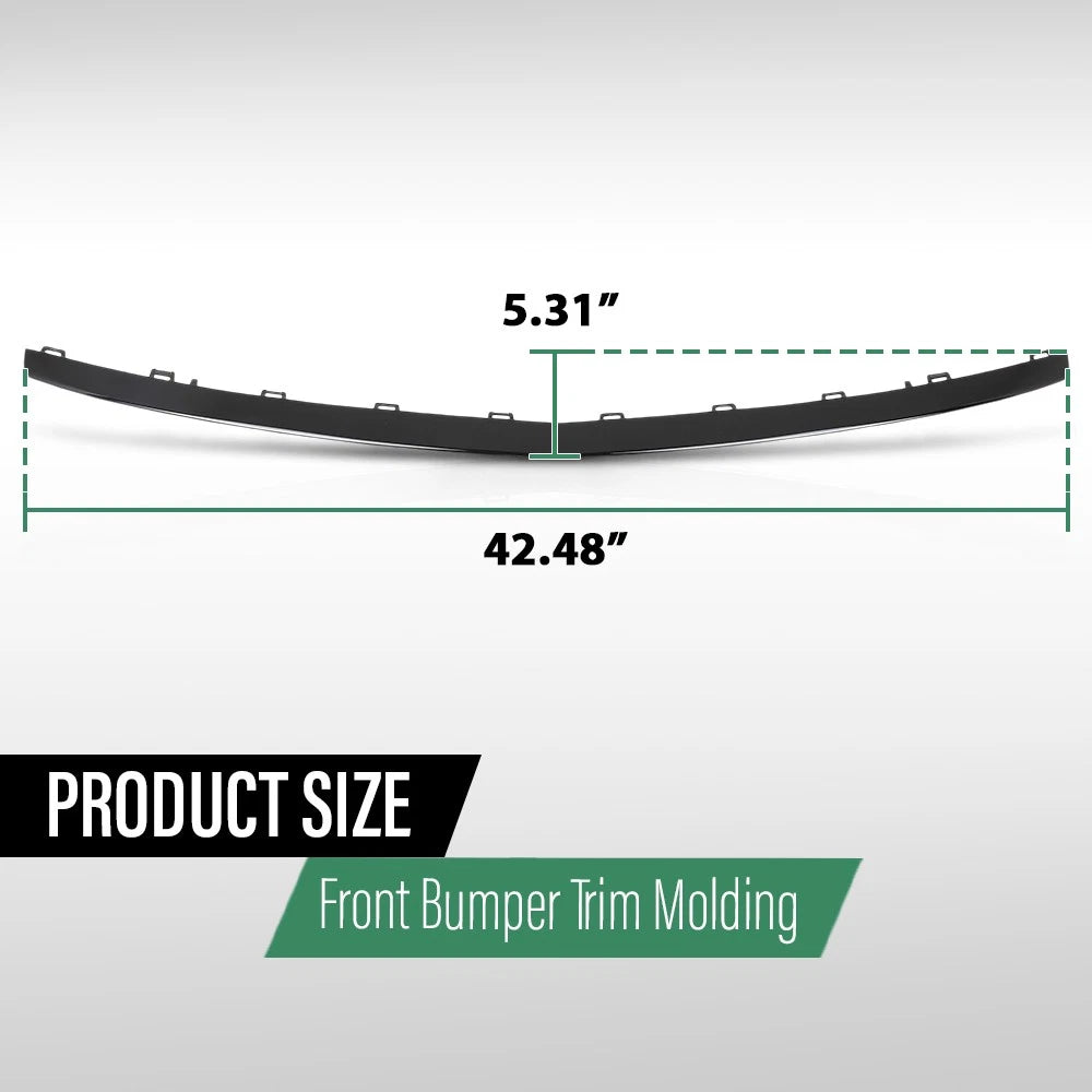 Front Bumper Trim Molding for Mercedes E43 AMG (2017–2018)