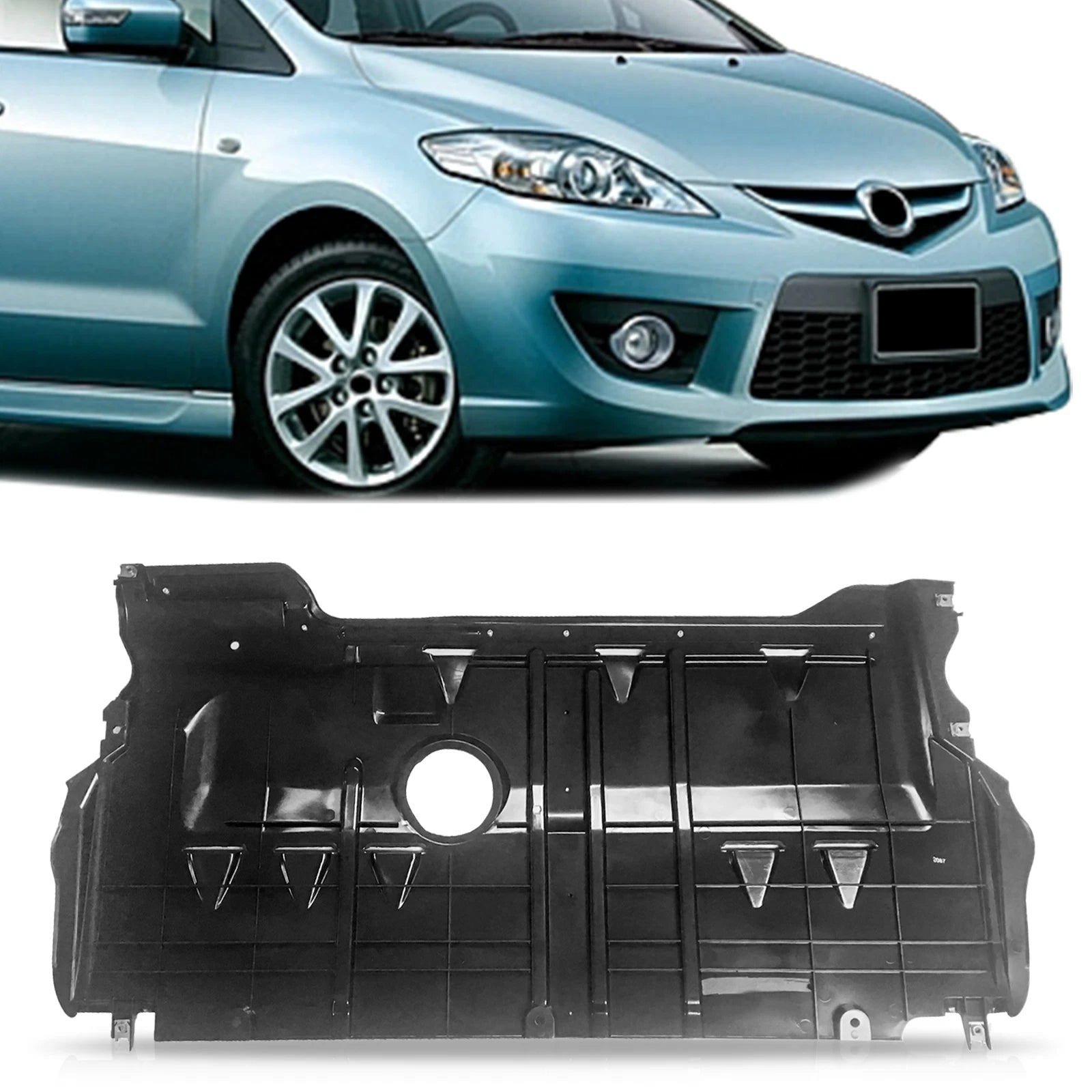 Engine Splash Guard Undercar Shield for Mazda 3/5 (2004–2010)