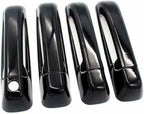 Gloss Black Door Handle Covers Overlay for Ram 1500 2500 3500 (2009–2018)