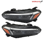 Set of 2 LED Headlamps for Honda Civic Sport/Touring (2022–2023) Black