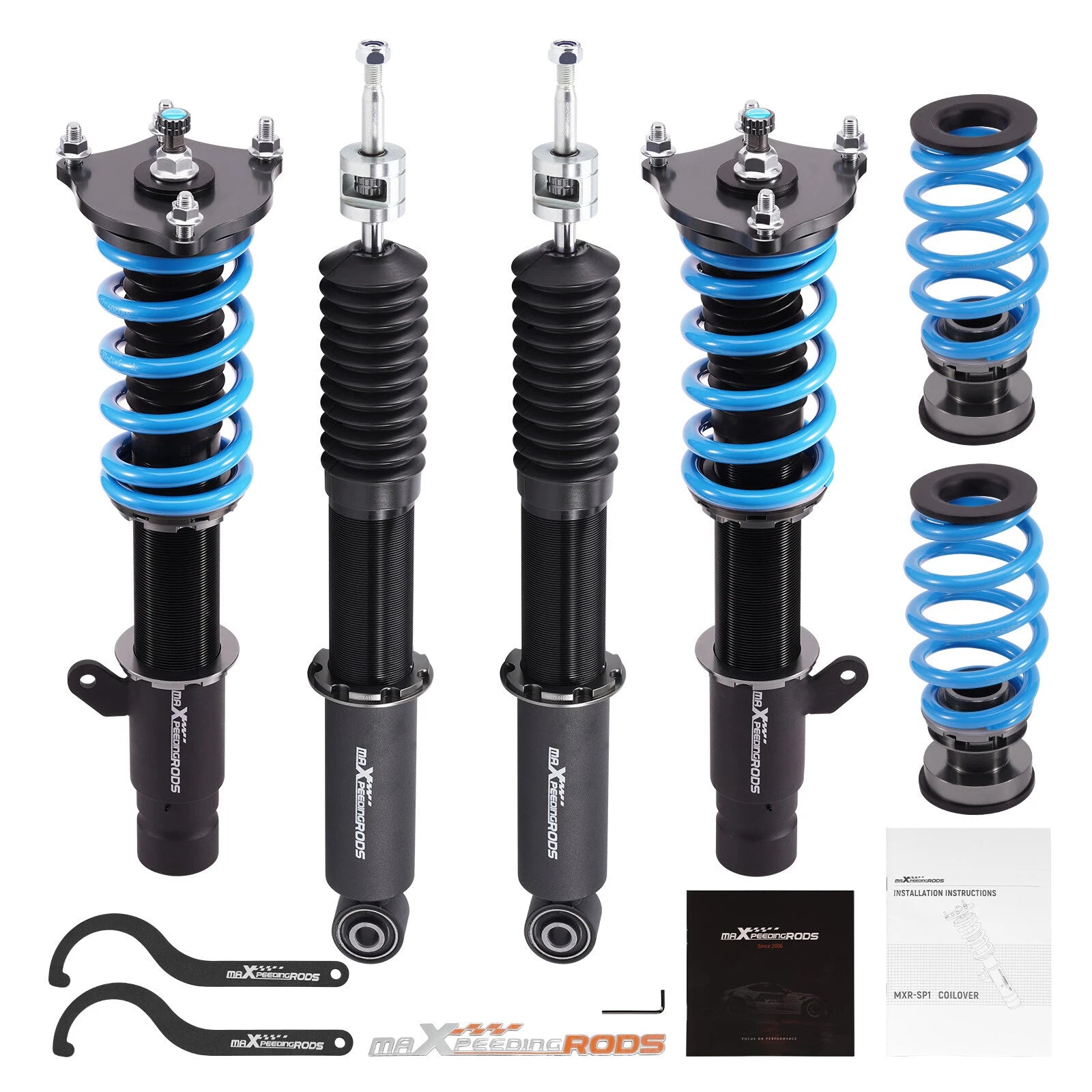 Coilovers 24 Way Damper Shock Lower Kit for Honda Accord w/o ADS 2018-2022