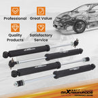 4in Lift Kit w/ Shocks for Jeep Wrangler JK Unlimited (2007–2018)