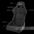 NRG Innovations Racing Bucket Seat Large Size for Universal Fit (RSC-302CF-SL)