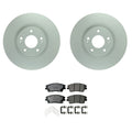Bosch QuietCast Front Rotor & Akebono ProACT Brake Pad Kit for Tucson (2015–2023)