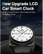 Touch Screen LCD Smart Clock for Benz G-Class W463, CLS W219, S W222 (2002-2023)