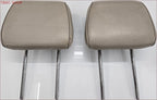 Set of 2 Headrests for Ford Flex (2009–2012) Beige Leather