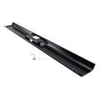 Black Rear Roll Pan for Chevy C10 C20 Pickup Fleetside (1973–1987) Steel