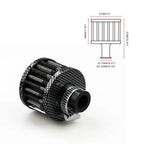 Turbo Air Intake Crank Case Breather Filter for Mini Cone Car Racing