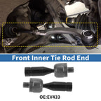 2X Front Inner Tie Rod End Links for Toyota Tacoma (1995–2004) No.EV433