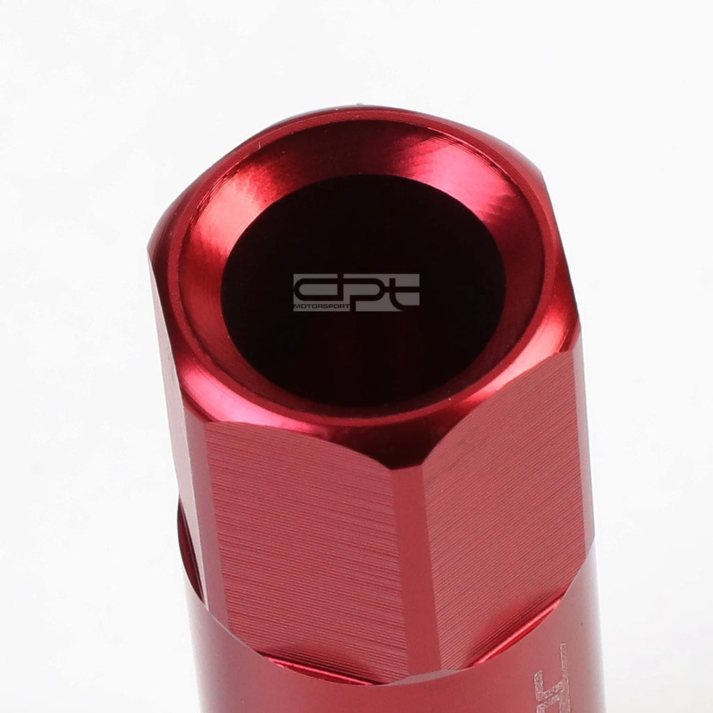 Set of 20 Red Anodized Wheel Lug Nuts + Adapter Key for DTS STS DeVille (2005–2011)