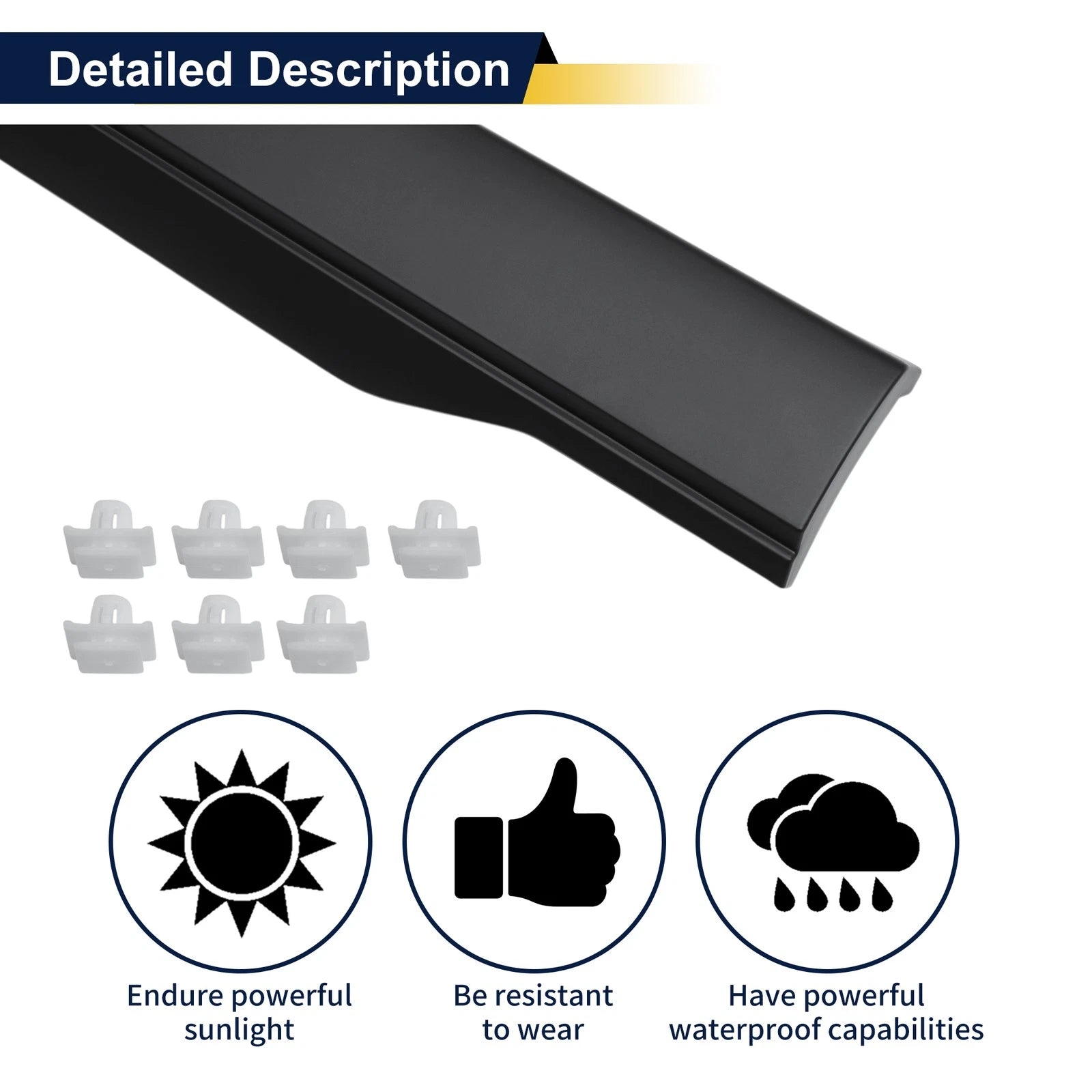 Door Side Lower Trim Garnish No. 753133A0A01 for Honda CR-V (2023–2026)