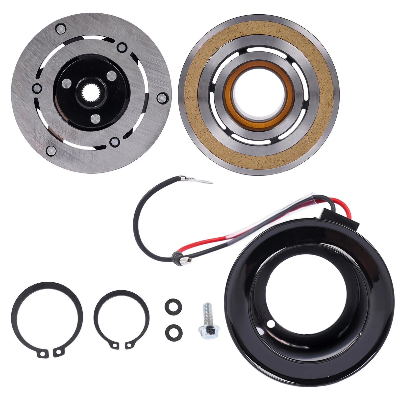 A/C Compressor Clutch Kit for Oldsmobile Bravada GMC Envoy XL (2002-2006)
